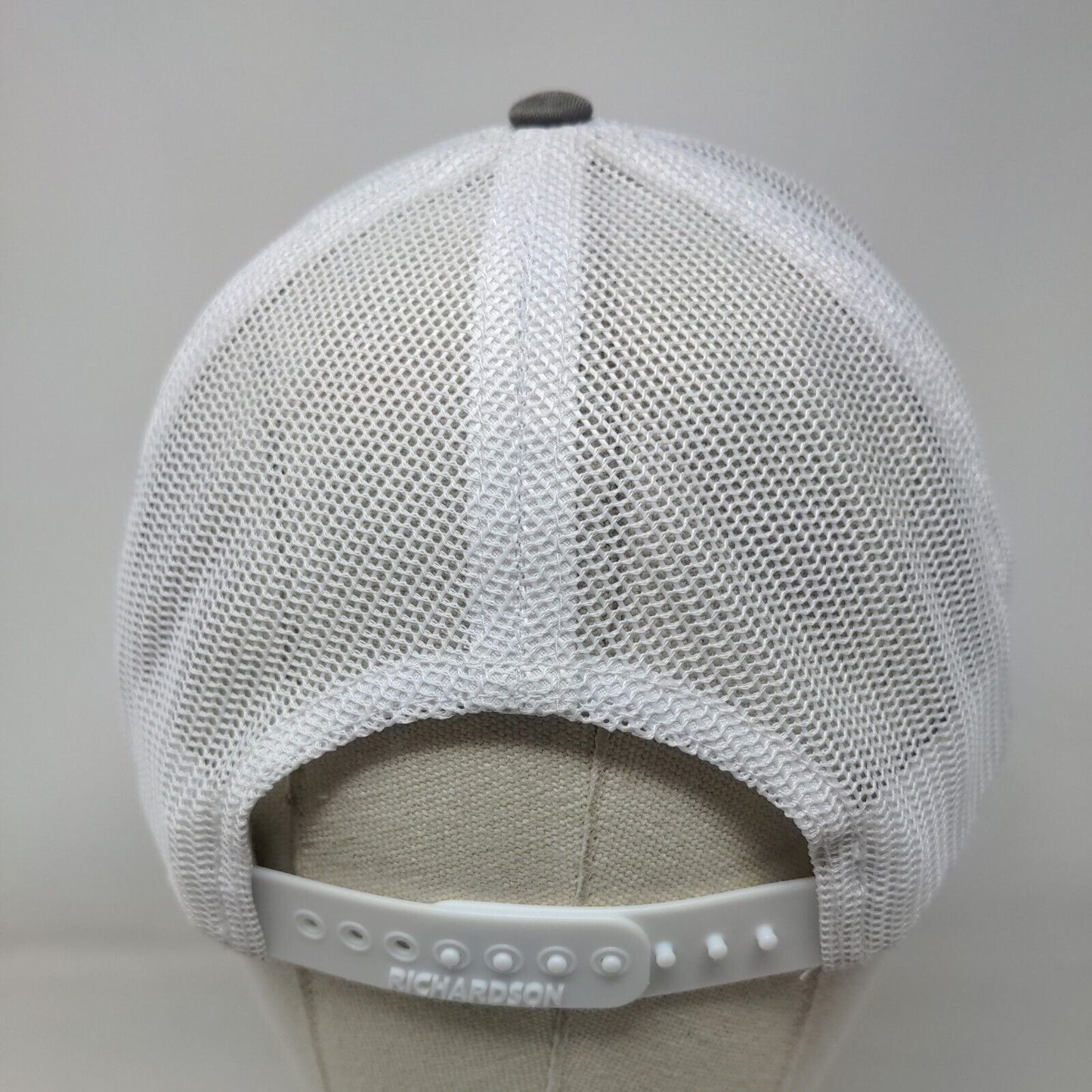 FTAT LRHC Snapback Mesh Back Hat Gray White Richardson Style 112