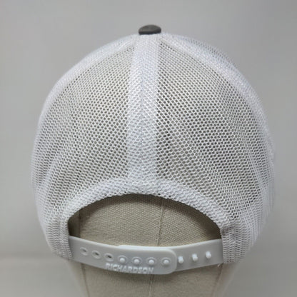 FTAT LRHC Snapback Mesh Back Hat Gray White Richardson Style 112