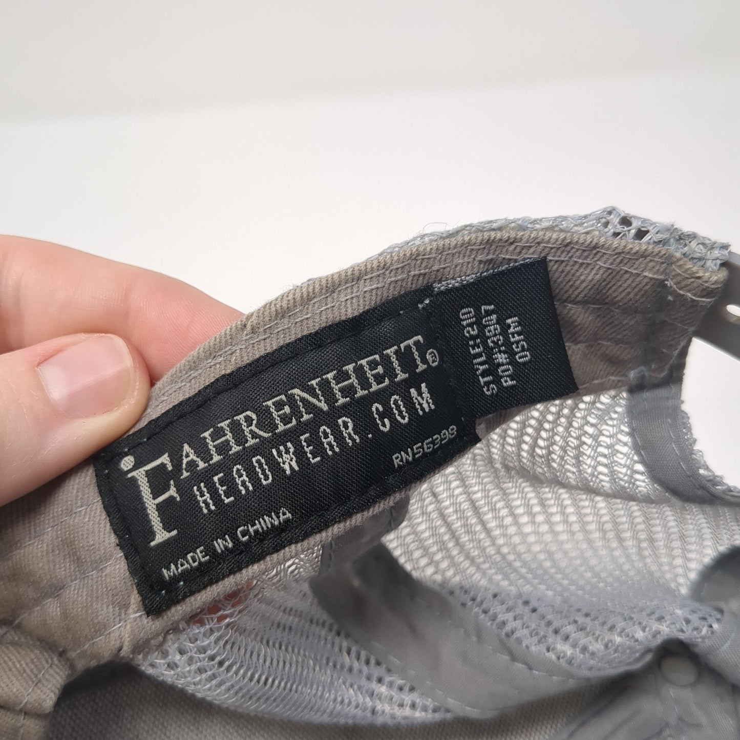 River1 Stanley Idaho Trucker Hat Multicolor OS Adjustable Mesh Back Fahrenheit