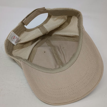 Rothco Baseball Cap Beige One Size Mesh Back Strapback Hat Blank Plain Tactical