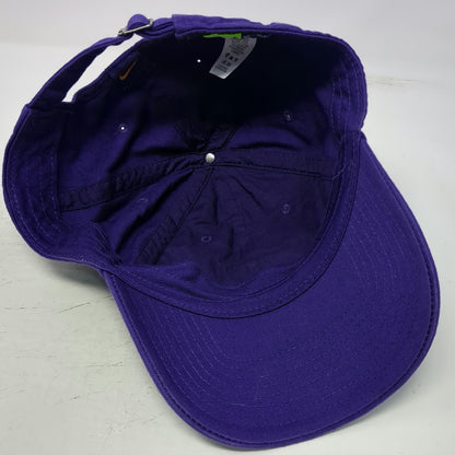 Nike LSU Tigers NCAA Purple One Size Geaux Heritage86 Adjustable Slideback Hat