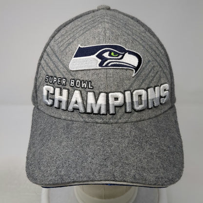 New Era Seattle Seahawks NFL Super Bowl XLVIII Champions Gray Baseball Cap OSFM