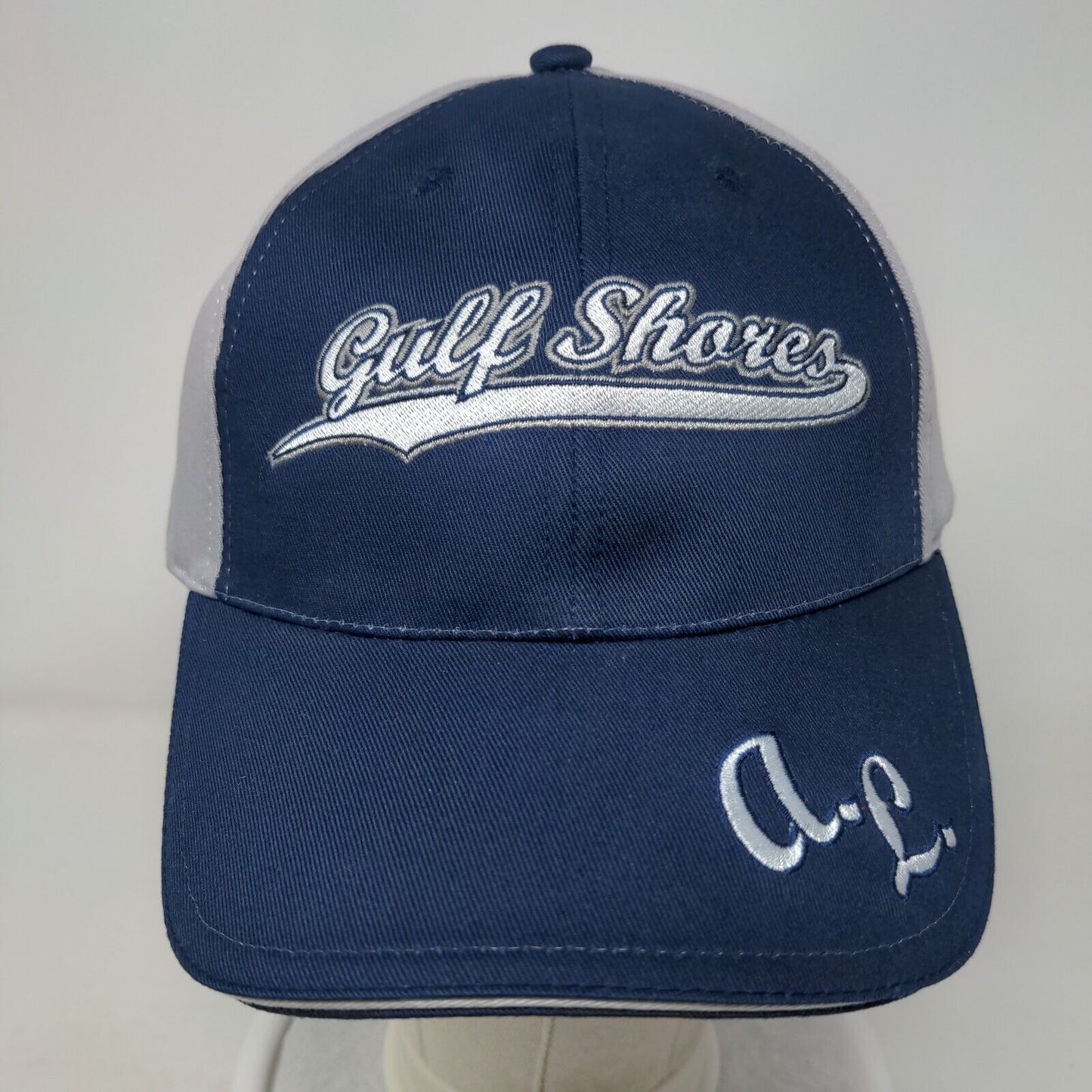 Gulf Shores AL Strapback Hat Multi OSFA Embroidered Colorblock Bio-Domes