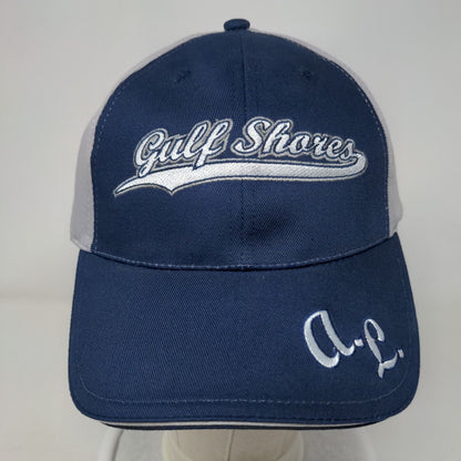 Gulf Shores AL Strapback Hat Multi OSFA Embroidered Colorblock Bio-Domes