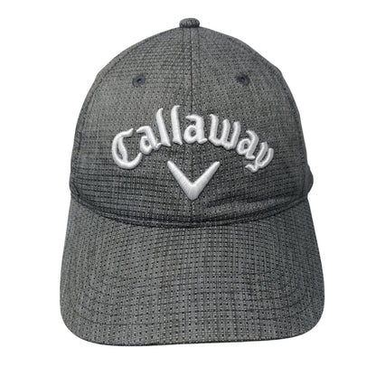 Callaway Odyssey Strapback Hat Gray One Size Embroidered Adjustable