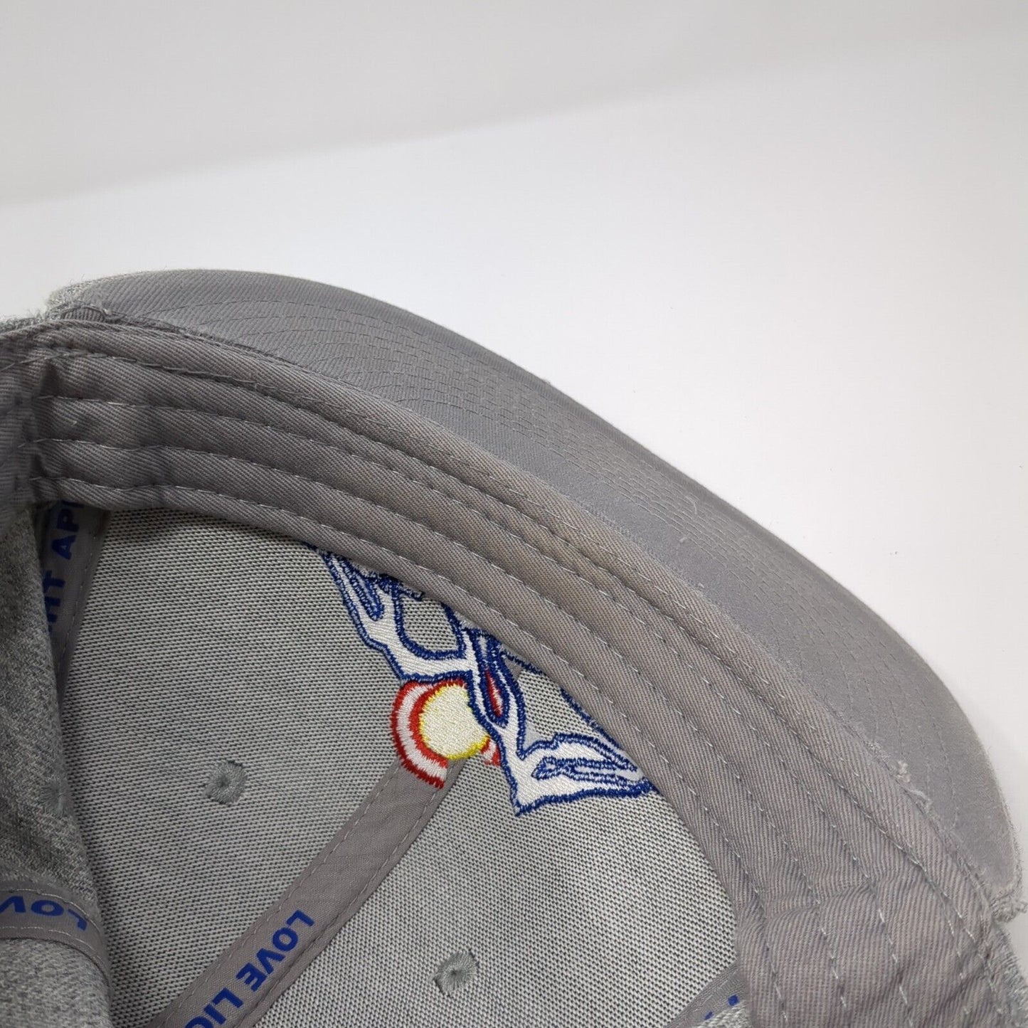 Colorado LLA Snapback Hat Gray One Size Adjustable Love Light Apparel