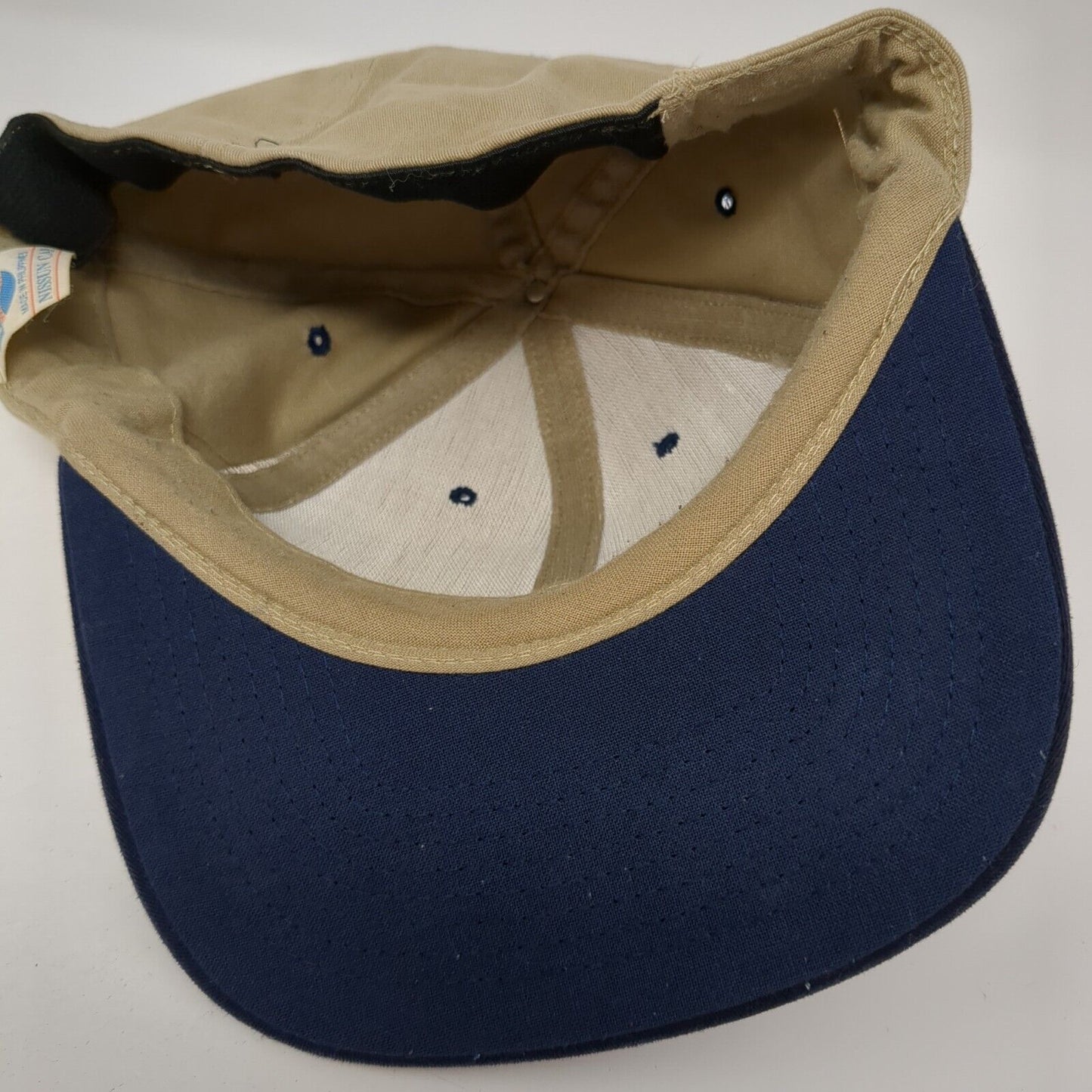 Nissun Fitted Hat Multicolor One Size Colorblock Vented Holes 6 Panel Blank