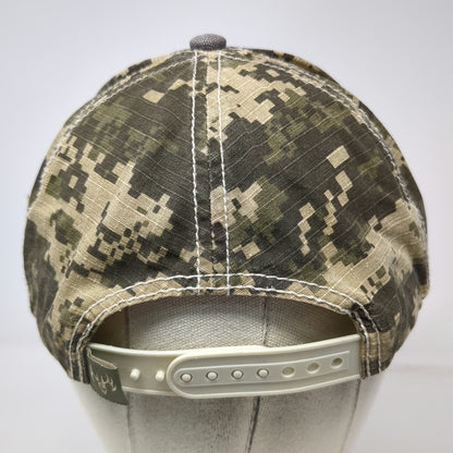 Buck Wear Trucker Hat Gray One Size Gadsden Flag Dont Tread On Me Camo
