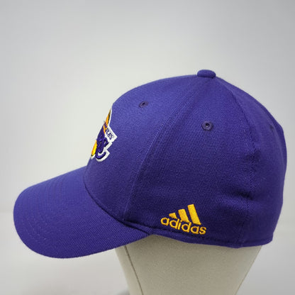 Los Angeles Lakers NBA Adidas Cap Purple M Embroidered Logo Stretch Fit Hat