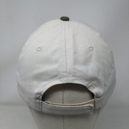 Paw Strapback Hat Tan OSFA Adjustable Embroidered 6 Panel Hit Wear