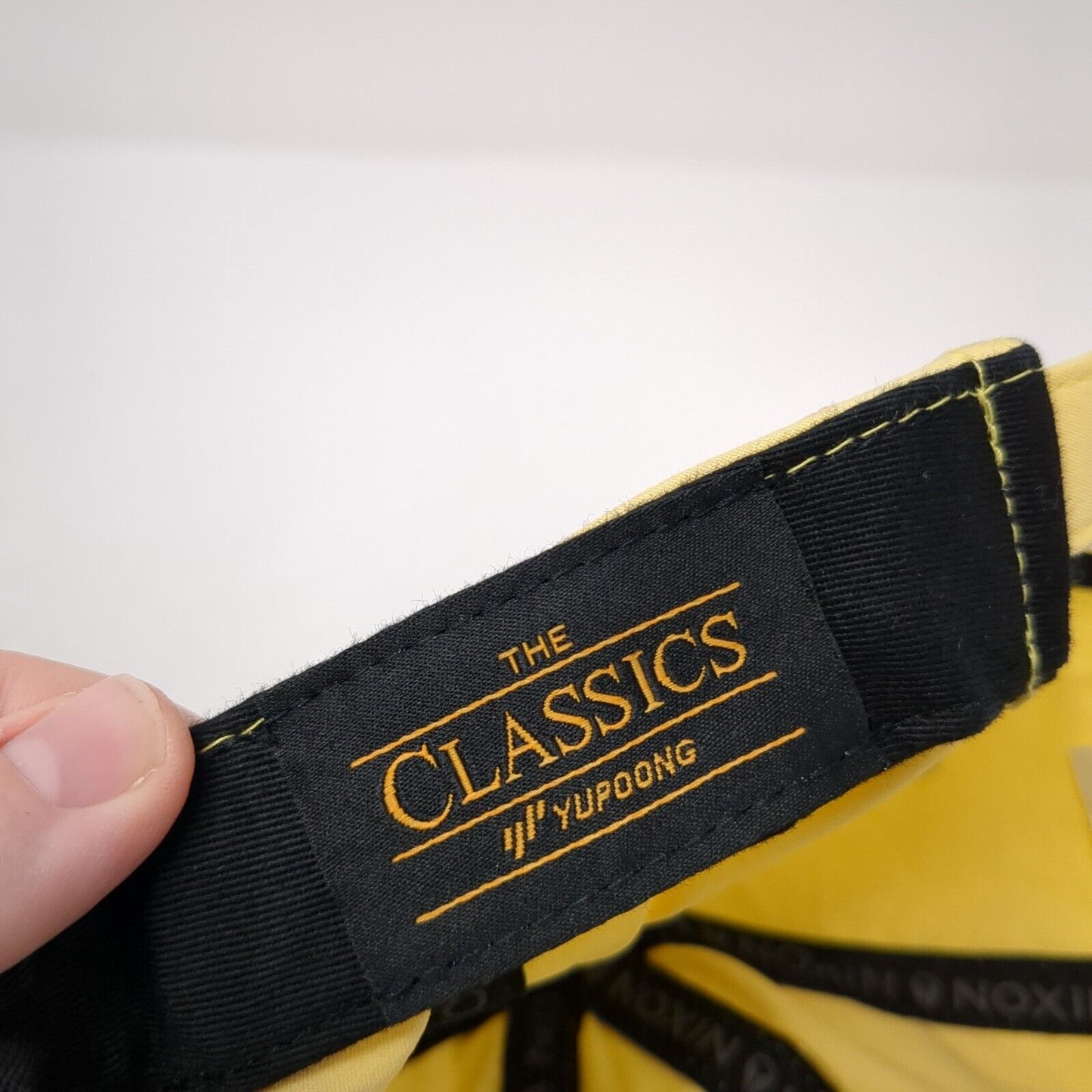 Nixon Slideback Hat Yellow One Size Adjustable The Classics Yupoong