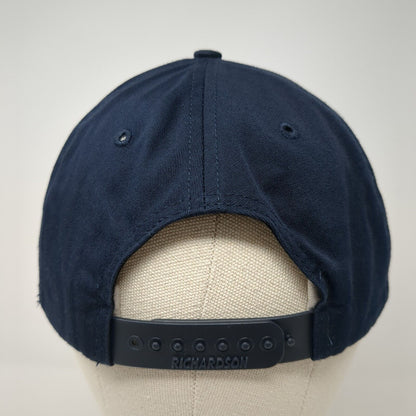 J Baseball Snapback Hat Blue M/L Adjustable Embroidered Pro212 Richardson