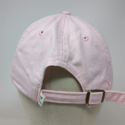 Life is Good Baseball Cap Pink One Size Flip Flops Beach Palm Tree Sun Hat