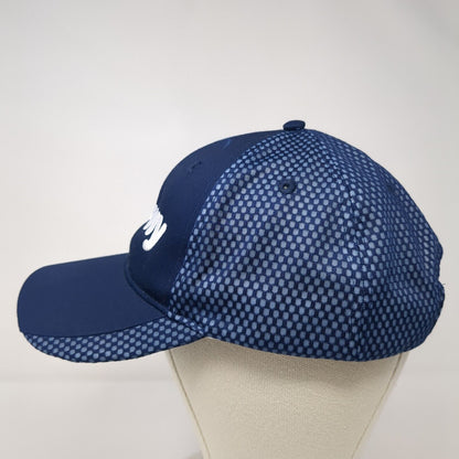 Chewy Strapback Hat Blue One Size Adjustable Embroidered 6 Panel Port Authority