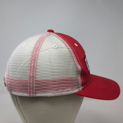 Tractor Supply Co Trucker Hat Red OSFM Mesh Snapback TSC Logo Farm Agriculture