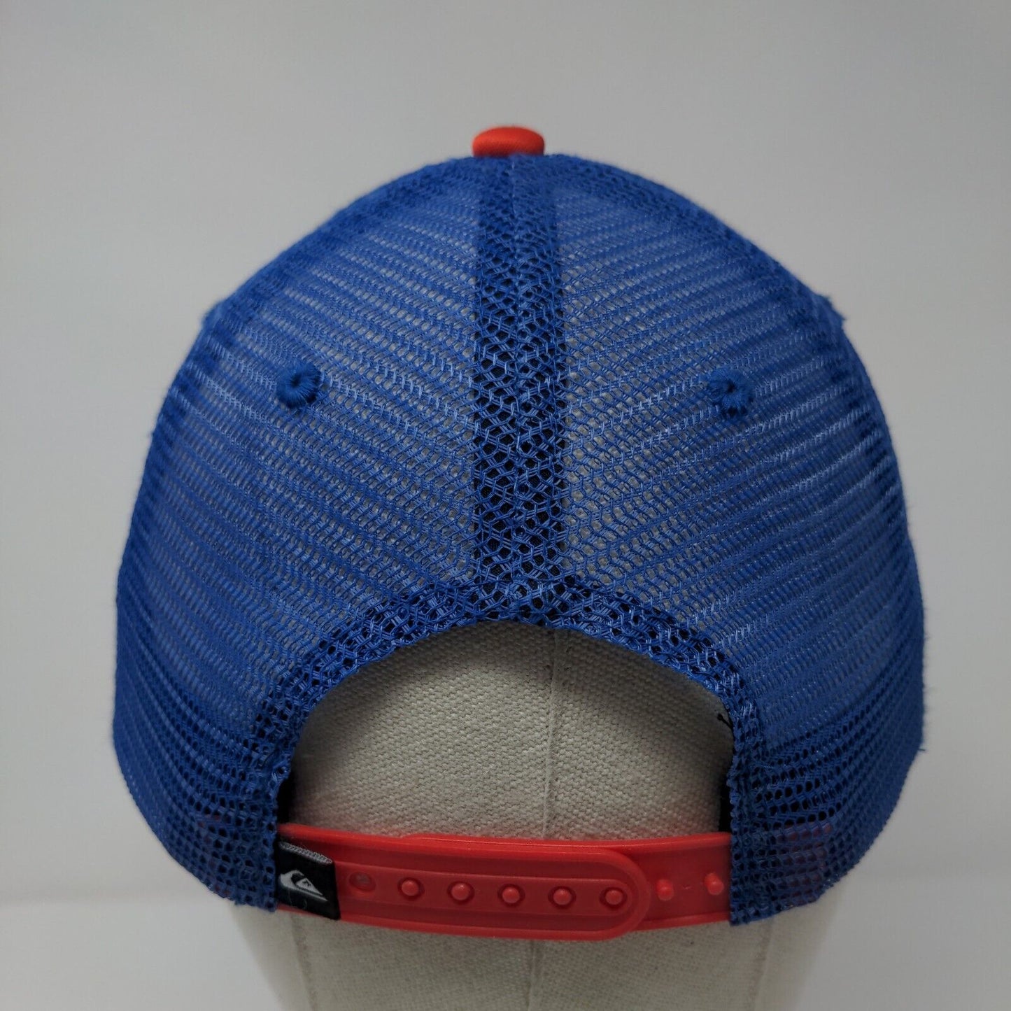 Quiksilver Snapback Mesh Back Trucker Hat Multi Youth OSFM Colorblock