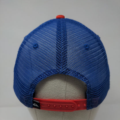 Quiksilver Snapback Mesh Back Trucker Hat Multi Youth OSFM Colorblock