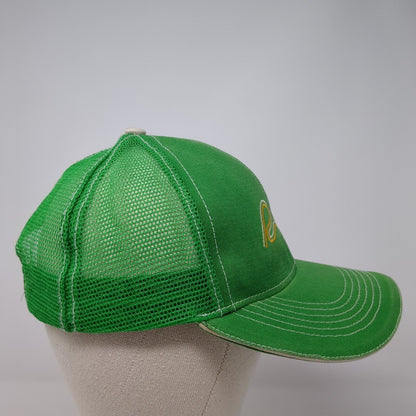 Riverwear Snapback Trucker Hat Green One Size Adjustable Mesh Back Alternative