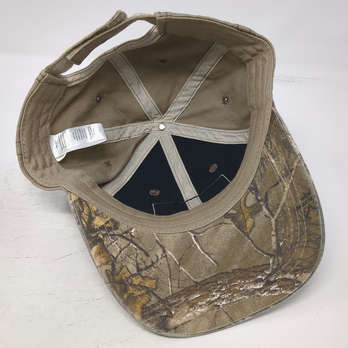 Outdoor Cap Baseball Cap Brown Realtree Xtra Camo Simplot Logo One Size Work Hat