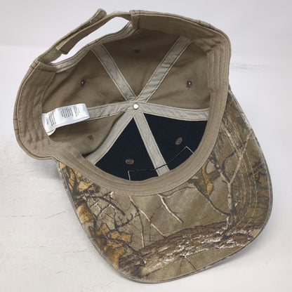 Outdoor Cap Baseball Cap Brown Realtree Xtra Camo Simplot Logo One Size Work Hat