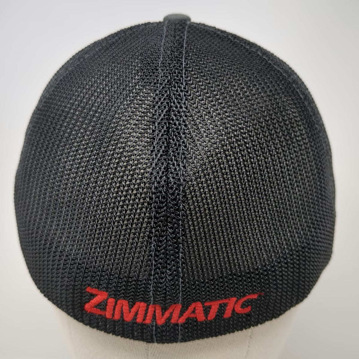 Flexfit Baseball Cap Gray XL Mesh Back Agri-Lines Irrigation Zimmatic Logo Hat
