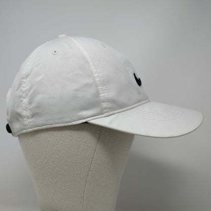Nike Baseball Cap White One Size Safeway Open Golf Embroidered Strapback Hat