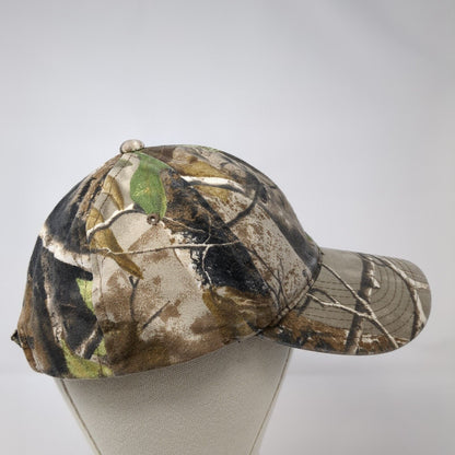 Outdoor Cap Strapback Hat Camo OSFM Adjustable Blank Realtree Hunting