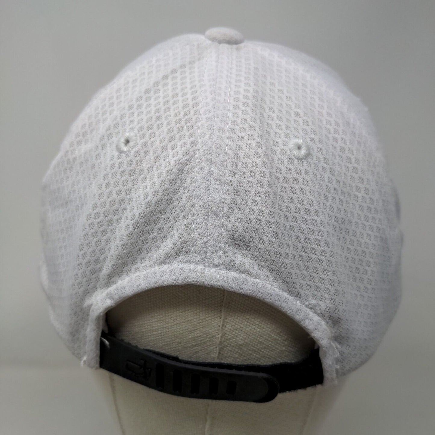 Masters Strapback Hat White One Size Adjustable Embroidered American Needle