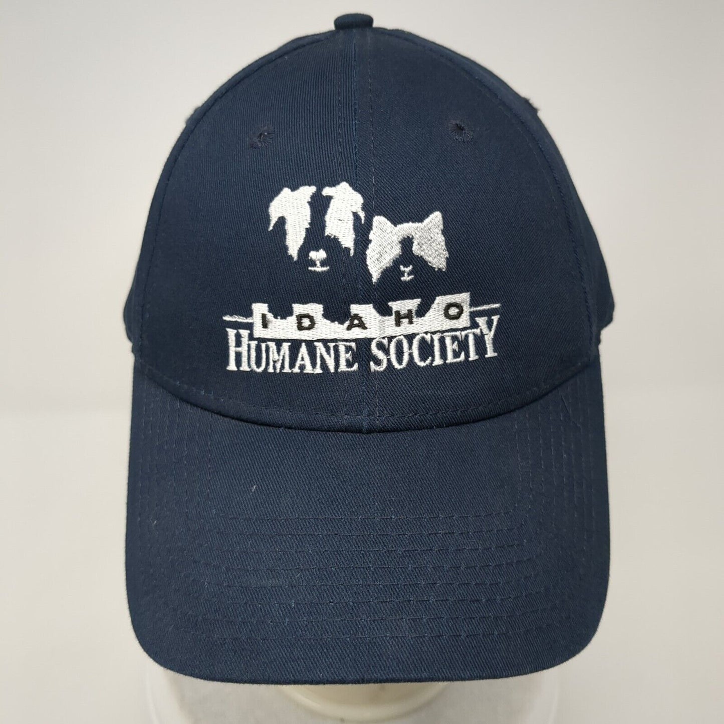 Idaho Humane Society Strapback Hat Blue One Size Embroidered New Era