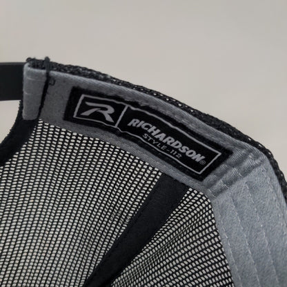 Harris Renovations Snapback Trucker Hat Gray One Size Mesh Back Richardson