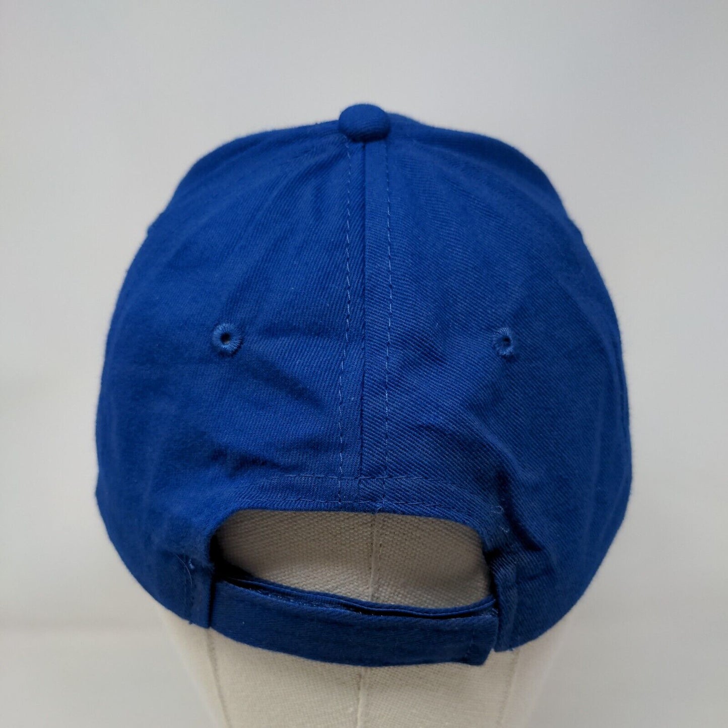 Corona Strapback Hat Blue One Size Embroidered Logo Adjustable 6 Panel