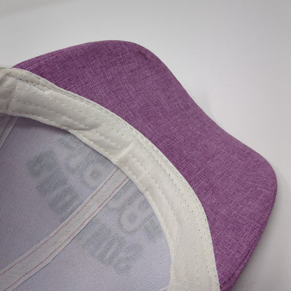Badlands 1908 South Dakota Strapback Hat Purple One Size Adjustable
