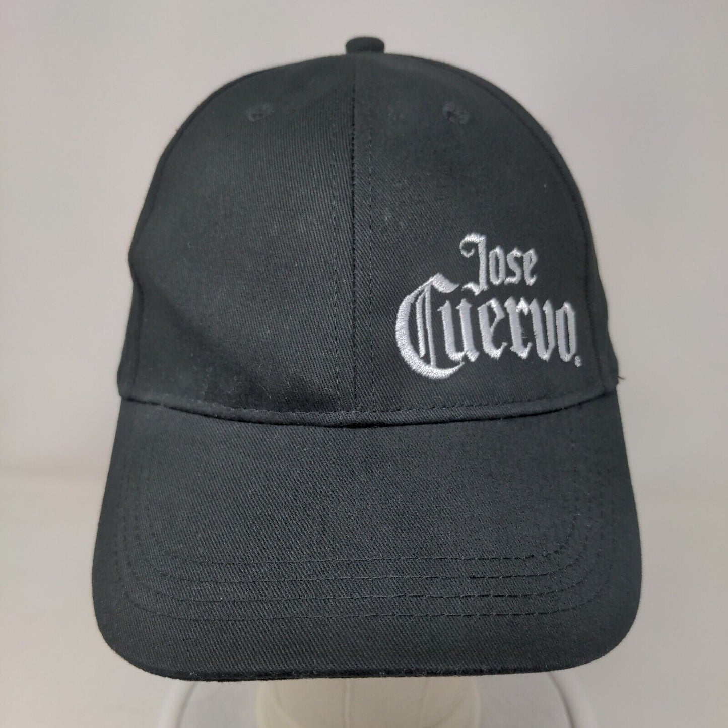 Jose Cuervo Slideback Hat Black OSFM Embroidered Quake City Caps