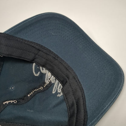 Cabela's Baseball Cap Blue One Size Embroidered Logo Strapback Cotton Hat