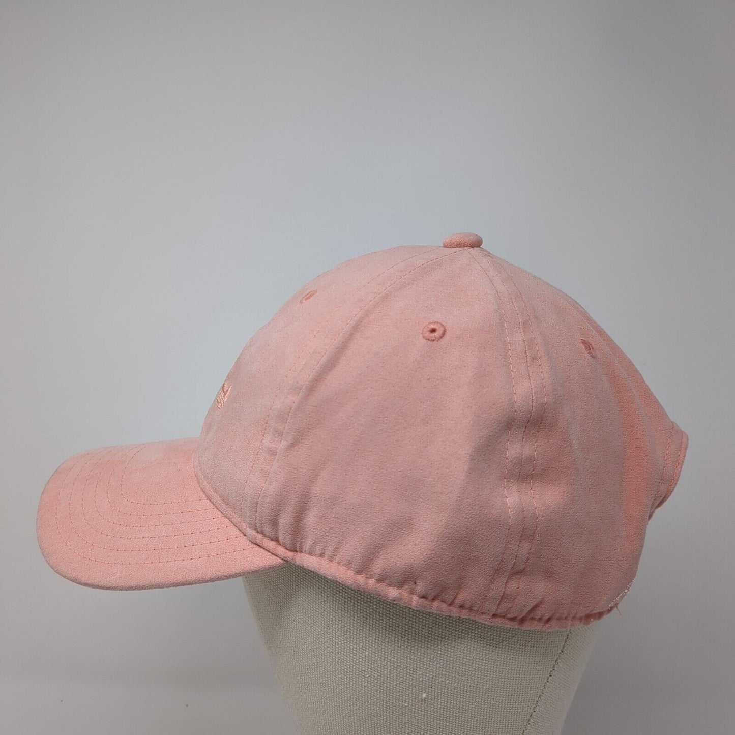 Adidas Slideback Hat Pink One Size Adjustable Embroidered Trefoil 6 Panel