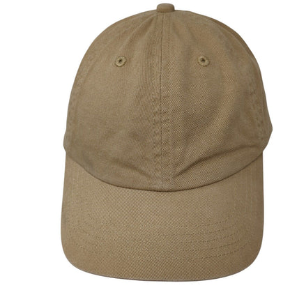 Divided by H&M Slideback Hat Tan One Size Adjustable Vented Holes 6 Panel Blank