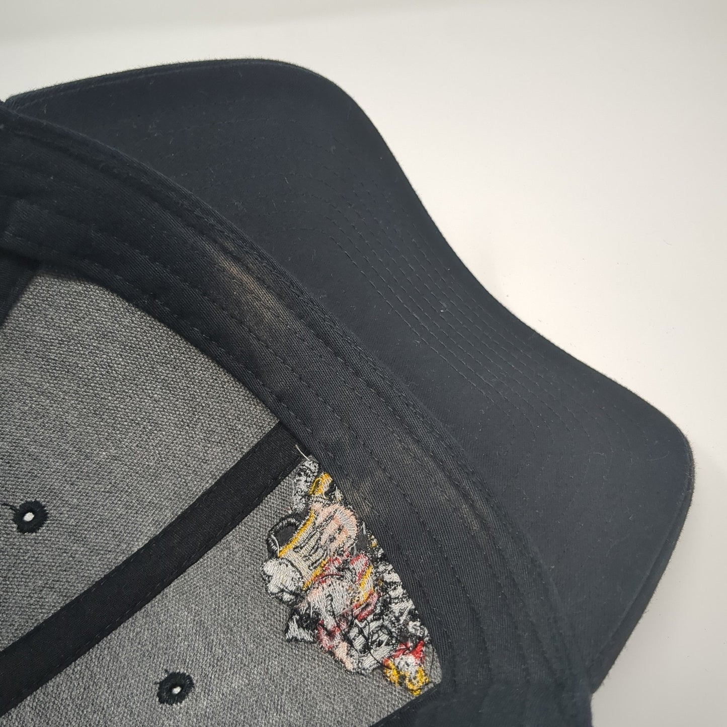 The Beer Guys Saloon Snapback Trucker Hat Black Large Mesh Back Outdoor