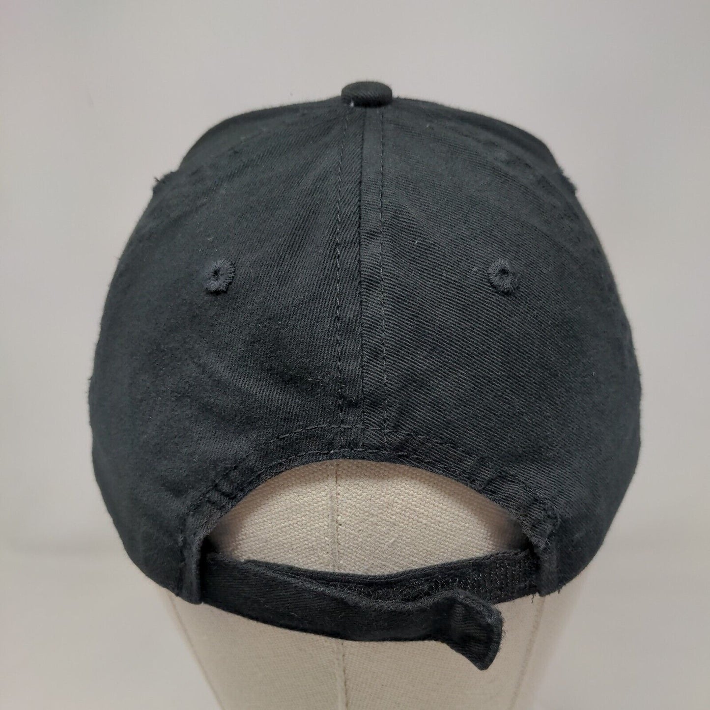 Pizza Hut Strapback Hat Black OSFA Adjustable Embroidered Uniform