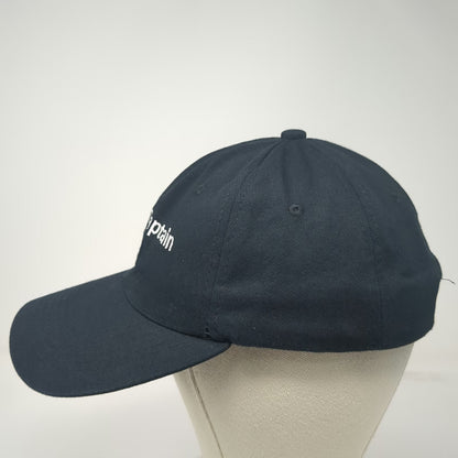 Credit Captain NetNow Logo Baseball Cap Black One Size Slideback Cotton Hat
