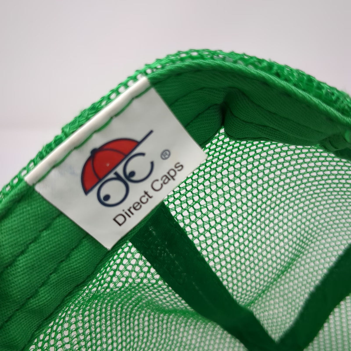 Direct Caps Trucker Hat Green One Size Snapback Mesh Tequila Seltzer Happy Hour