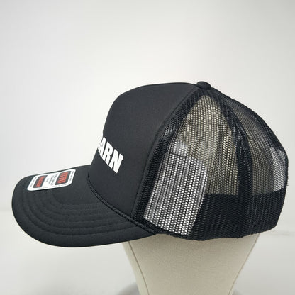 Otto Trucker Hat Black One Size Boot Barn Foam Front Mesh Back Snapback