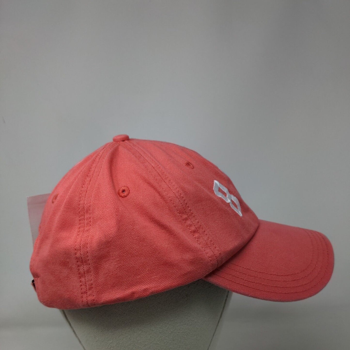 Number 814 Slideback Hat Pink OSFA Adjustable Embroidered Alternative W/Tags