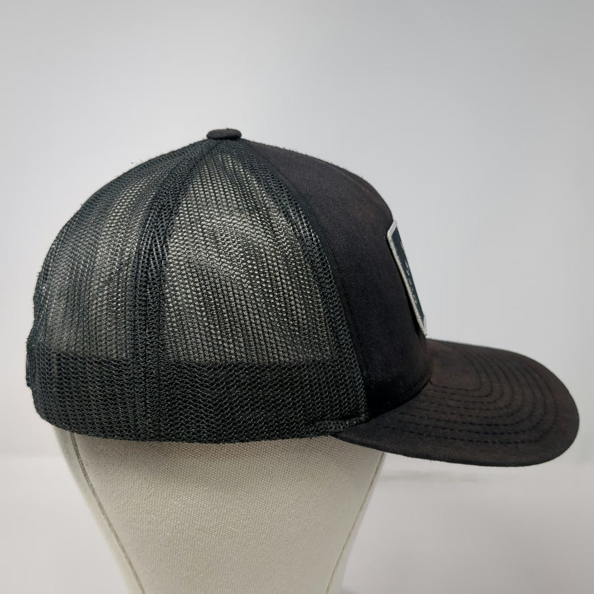 Pacific Headwear Trucker Hat Black One Size Dirty Rotten Buckers Skeleton Mesh