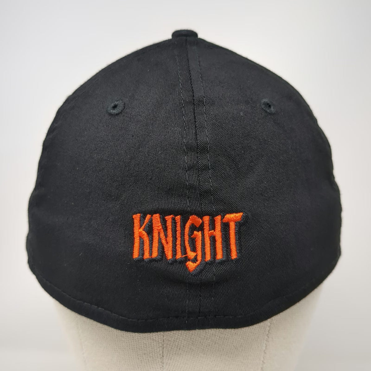 New Era Baseball Cap Black L Knight Transportation Stretch Fit Embroidered Hat
