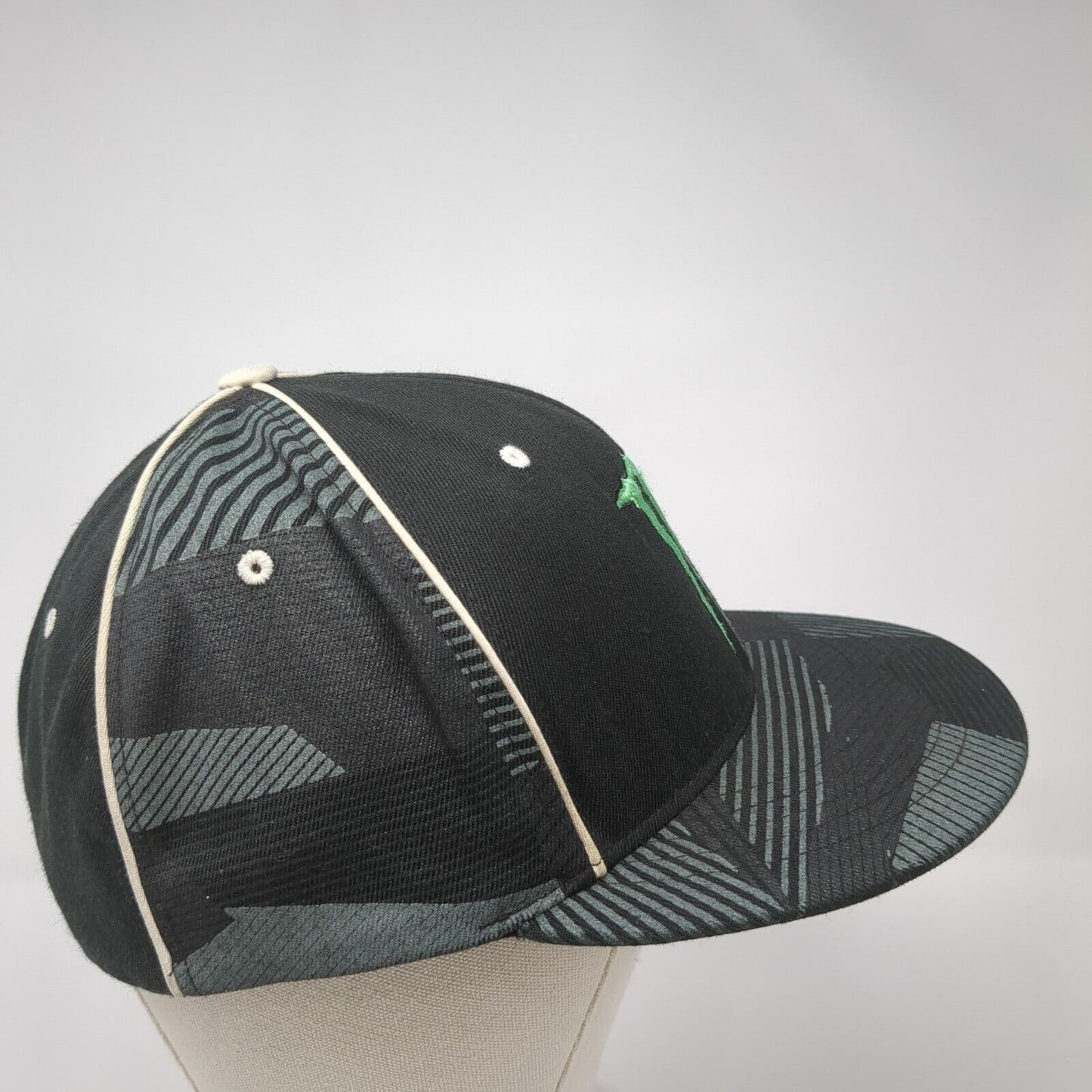 Monster Energy Fitted Hat Multicolor S-M Embroidered Flexfit 6 Panel