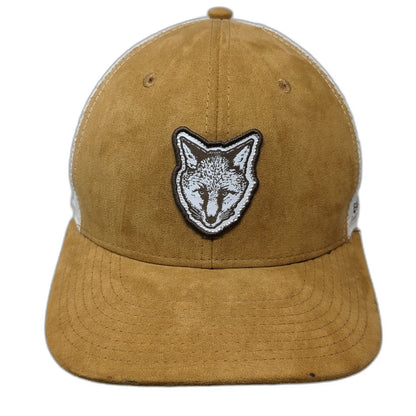 Brown Trucker Hat One Size Jessup Farm Barrel House Fox Colorado Mesh Snapback