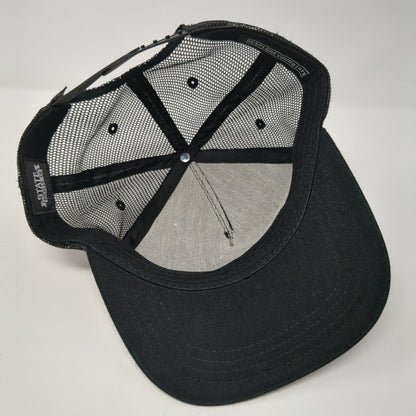 State Bicycle Company Snapback Trucker Hat Black One Size Mesh Back