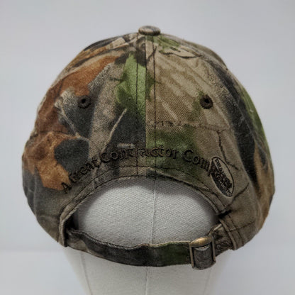Lumbermens Slideback Hat Camouflage OSFA Adjustable Embroidered 6 Panel