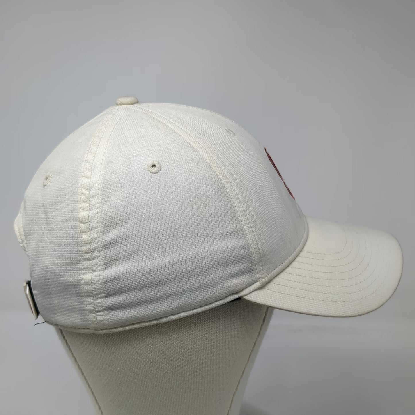 Stanford Cardinal NCAA Nike Cap White Red One Size Strapback Hat Swoosh Logo