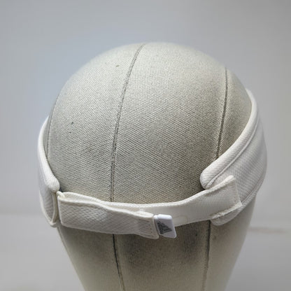 Adidas Visor White One Size Aeroready Adjustable Strapback Hat Athletic Golf